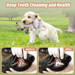 Drmstow Large Squeaky Dog Toys for Aggressive Chewers,Interactive Tug of War Puppy Toys with Pull Rope,Tough Plush Pet Dog Chew Toys for Small, Medium and Big Dogs