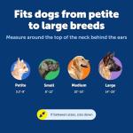 PetSafe Adjustable Martingale Collar - Only Tightens When Dogs Pull, Prevents Slipping Out - Helps with Strong Pullers, Increased Control - Alternative to Choke Collar - 1", Medium, Red