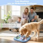Dog Puzzle Toys for Smart Dogs, Cognitive Dog Toys & Interactive Enrichment Puzzle Feeder, Squeaky Treat Dispenser for Mental Stimulation & IQ Training to Keep Them Busy, for Small Medium Dogs