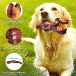 NEZIN Dog Chew Toys, Indestructible Dog Toys for Aggressive Chewers, Tough Dog Toys, Durable Dog Chew Toys for Large Medium Breed, Interactive Dog Toys with Real Beef Flavor (Lobster)