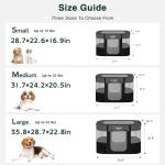 Portable Dog Playpen Tent for Indoor/Outdoor Use