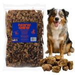 PAWW CHEW Beef Lung Dog Treats - 100% Natural, Single Ingredient, (2.5 Pound) Made in the USA, Bulk Dog Treats, High Protein, High Value Dog Training Treats, Grain Free, Low-Odor Free for All Breeds