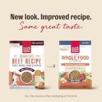 The Honest Kitchen Whole Food Clusters Small Breed Grain Free Beef Dry Dog Food, 4 lb Bag