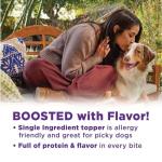 Wellness Bowl Boosters Bare Freeze Dried Turkey Dog Food Topper for Small, Medium, and Large Breeds, Grain Free, Natural, 4 oz Bag