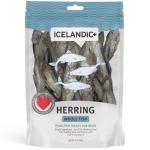 Icelandic+ Whole Fish Herring - 3oz Bag - Dog Treats, Pure Wild-Caught & Air-Dried, Single Ingredient Snack, Pet Chew, Just The Fish Nothing Else
