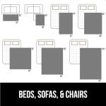 GORILLA GRIP® Waterproof Dog Blanket, 82x52, Leakproof Couch Cover for Dogs, Silicone Grip Backing, Protects Sofa, Sectional, Bed, Crate, Car & RV, Tear-Resistant Washable Senior Pet Blanket, Charcoal