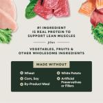 Instinct Freshly Crafted Meals, Dog Wet Food or Topper, Human Grade - Variety Pack, 11oz. Carton (Pack of 6)