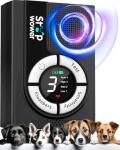 1500 mAh Rechargeable Anti Barking Device for Dogs Indoor, 9 Modes Dog Bark Deterrent Devices Dog Training & Behavior Aids Up to 50 Ft Range, Bark Box Dog Barking Control Devices Safe for Humans, Dogs