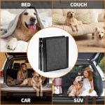 Dog Ramp for Large Dogs, Extra Long 71" & 17.3" Wide Folding Dog Ramp for High SUV & Truck, Portable Non-Slip Pet Ramp for Car, Supports 250 lbs