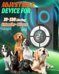 1500 mAh Rechargeable Anti Barking Device for Dogs Indoor, 9 Modes Dog Bark Deterrent Devices Dog Training & Behavior Aids Up to 50 Ft Range, Bark Box Dog Barking Control Devices Safe for Humans, Dogs