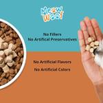 Meow Woof Freeze Dried Chicken Liver Dog Treats, Single Ingredient, High Protein Natural Dog Treats, Grain Free Training Treats for Dogs & Puppies, Freeze Dried Liver Treats, 113g