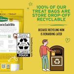 Pet Botanics 20 oz. Pouch Training Rewards Soft & Chewy, Bacon Flavor, with 500 Treats Per Bag, The Choice of Top Trainers