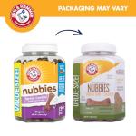 Arm & Hammer for Pets Nubbies Dental Treats Value Size - Baking Soda & Calcium Dog Dental Chews, Helps Scrub Plaque & Tartar While Chewing, Chicken Flavor, 139 Count, 52.8 Oz
