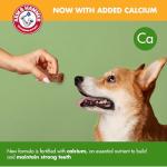 Arm & Hammer for Pets Nubbies Dental Treats Value Size - Baking Soda & Calcium Dog Dental Chews, Helps Scrub Plaque & Tartar While Chewing, Chicken Flavor, 139 Count, 52.8 Oz