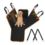 Cudloo Dog Car Seat Cover for Pets | 100% Waterproof Seat Cover | Anti Tear | Dog and Cat Hammock | 600D Heavy Duty | Scratch Proof | Nonslip | Pet Seat Covers for Cars, Trucks and SUVs