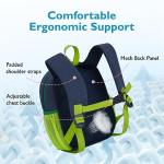 mommore Toddler Backpack for Boys 2-4 Small Cute Dinosaur Backpack with Kids Leash, 3D Cartoon Preschool Kindergarten Bookbag for Pre-k, Green