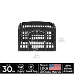 IRIS USA 24" Indoor Dog Playpen with Door