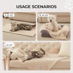 3-Pack Soft Calming Fleece Blankets for Pets