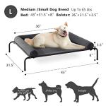 Western Home Portable Cooling Dog Bed for Large Dogs