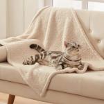 3-Pack Soft Calming Fleece Blankets for Pets