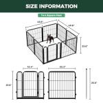 FXW Unleashed Dog Playpen for Indoor and Outdoor