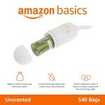 Leakproof Dog Poop Bags with Dispenser, 540 Count