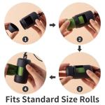 SLSON 3-Pack Portable Dog Poop Bag Holders
