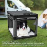 Portable Collapsible Dog Crate for Large Dogs