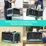 GAPZER Small Softshell Dog Carrier for Travel