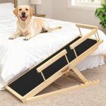 Wooden Dog Ramp for Couch, Bed, or Car