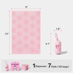 VETRESKA Cherry Blossom Poop Bag Dispenser Set