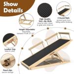 Wooden Dog Ramp for Couch, Bed, or Car