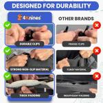 Waterproof Back Seat Dog Cover – Heavy-Duty Non-Slip