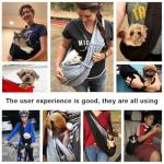 Tomkas Small Dog Sling Carrier - Grey for Pets