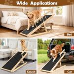 Wooden Dog Ramp for Couch, Bed, or Car