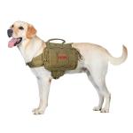 OneTigris Tactical Dog Backpack for Medium & Large Dogs