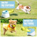 Automatic Ball Launcher for Small Dogs - Fetch Toy