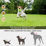 Automatic Dog Ball Launcher with 15 Mini Tennis Balls