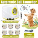 Magicorange Automatic Dog Ball Launcher for Fetch