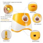 Automatic Ball Launcher for Small Dogs with 15 Balls