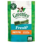 Greenies Natural Dental Dog Treats, Petite, 20 Count