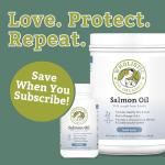 Wild Alaskan Salmon Oil for Dogs - 100 Soft Gels
