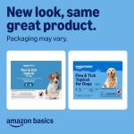 Amazon Basics Flea and Tick Treatment for Medium Dogs