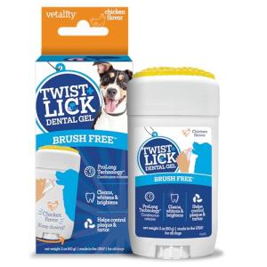 Twist + Lick Dental Gel for Dogs - Chicken Flavor