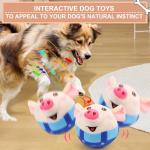 Interactive Jumping Squeaky Dog Toy with Music