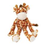 Swingin Safari Giraffe Squeaky Plush Dog Toy