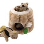 Outward Hound Hide A Squirrel Plush Toy