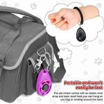 18-Piece Dog Training Clicker Set with Wrist Strap