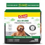 Glad for Pets Black Charcoal Puppy Training Pads - 100 Count