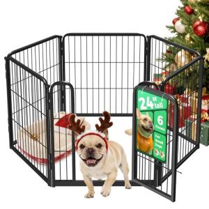 Heavy Duty Indoor Dog Playpen for Small Dogs